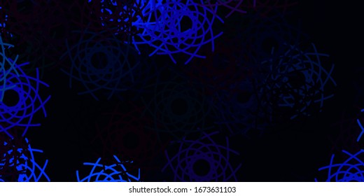 Light Pink, Blue vector template with abstract forms. Colorful illustration with simple gradient shapes. Elegant design for wallpaper set.