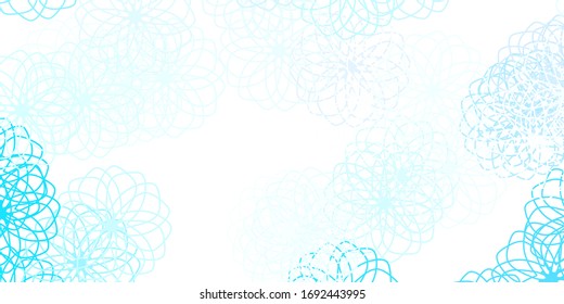 Light Pink, Blue vector template with circles. Abstract illustration with colorful spots in nature style. New template for a brand book.