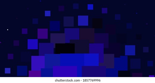 Light Pink, Blue vector template with rectangles. Modern design with rectangles in abstract style. Pattern for commercials, ads.