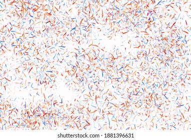 Plantilla vectorial azul rosa claro con palos repetidos. Ilustración abstracta brillante con palos de colores. Diseño inteligente para su anuncio comercial.