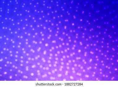 Light Pink, Blue vector template with circles. Abstract illustration with colored bubbles in nature style. Pattern for beautiful websites.