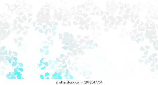 Light pink, blue vector template with abstract forms. Illustration with colorful shapes in abstract style. Smart design for your business.