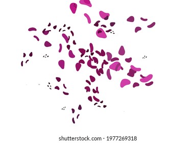 Light Pink, Blue vector template with memphis shapes. Illustration with colorful gradient shapes in abstract style. Simple design for your web site.