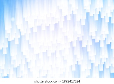 Light Pink, Blue vector template with repeated sticks. Lines on blurred abstract background with gradient. Best design for your ad, poster, banner.