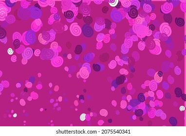 Plantilla vectorial azul rosa claro con líneas dobladas. Ilustración geométrica creativa en estilo mármol con gradiente. Patrón para el diseño de su negocio.
