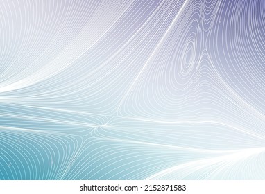 Light Pink, Blue vector template with circles, lines. Abstract illustration with gradient geometric forms. Modern template for landing page.