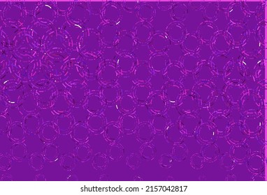Light pink, blue vector template with circles. Illustration with set of shining colorful abstract circles. Design for business adverts.