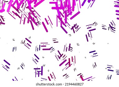 Plantilla vectorial azul rosa claro con palos repetidos. Ilustración abstracta brillante con palos de color. Mejor diseño para tu anuncio, afiche, banner.