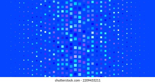 Light Pink, Blue vector template in rectangles. Abstract gradient illustration with rectangles. Modern template for your landing page.