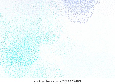 Light Pink, Blue vector template with circles. Illustration with set of shining colorful abstract circles. Pattern for beautiful websites.