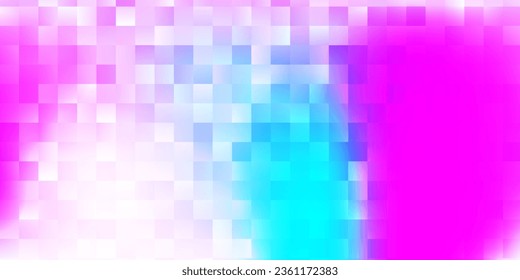 Plantilla vectorial azul rosa claro con formas abstractas. Ilustración con formas coloridas en estilo abstracto. Diseño moderno para tus anuncios.