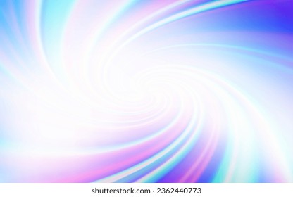 Light Pink, Blue vector template with bent lines. Colorful geometric sample with gradient lines.  Template for cell phone screens.
