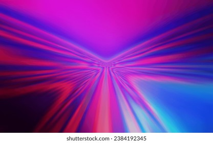 Light Pink, Blue vector template with lines. Colorful abstract illustration with gradient lines. Abstract style for your business design.
