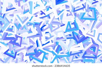 Light Pink, Blue vector template with chaotic shapes. Illustration with colorful gradient shapes in abstract style. Background for a cell phone.