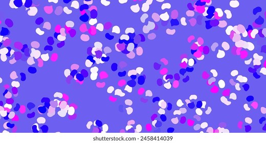 Rosa claro, Plantilla de Vector azul con formas abstractas. Ilustración colorida con Formas de degradado simples. Diseño inteligente para su negocio.