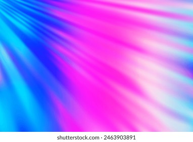 Rosa claro, Plantilla de Vector azul con palos repetidos. Ilustración abstracta brillante con palos de colores. Patrón para anuncios, carteles, Anuncios.