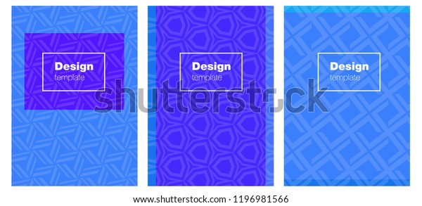 Light Pink Blue Vector Template Journals Stock Image Download Now