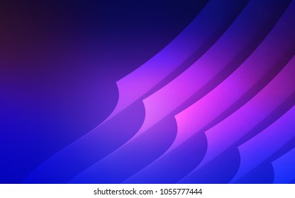 Light Pink, Blue vector texture with colored lines. Blurred decorative design in simple style with lines. Best design for your ad, poster, banner.