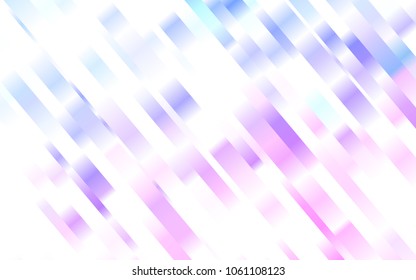 Light Pink, Blue vector texture with colored lines. Blurred decorative design in simple style with lines. The pattern can be used for websites.