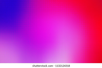 Light Pink, Blue vector texture with disks. Illustration with set of shining colorful abstract circles. Pattern can be used for futuristic ad, booklets.