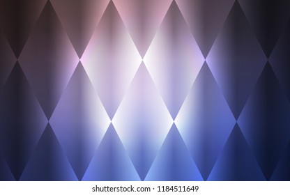 Light Pink, Blue vector texture in rectangular style. Decorative design in abstract style with rectangles. Smart design for your business advert.