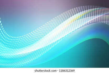 Light Pink, Blue vector texture with disks, lines. Decorative design in abstract style with triangle structure. Design for poster, banner of websites.