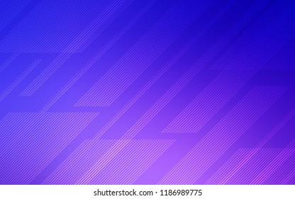 Light Pink, Blue vector texture with colored lines. Decorative shining illustration with lines on abstract template. Smart design for your business advert.
