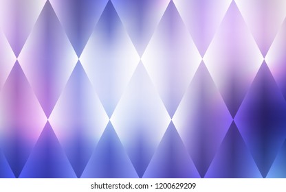 Light Pink, Blue vector texture in rectangular style. Illustration with set of colorful rectangles. Smart design for your business advert.