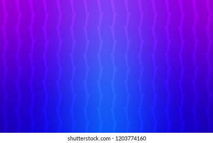 Light Pink, Blue vector texture with colored lines. Modern geometrical abstract illustration with Lines. Template for your beautiful backgrounds.