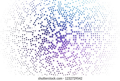 Light Pink, Blue vector texture in rectangular style. Beautiful illustration with rectangles and squares. Pattern for busines ad, booklets, leaflets