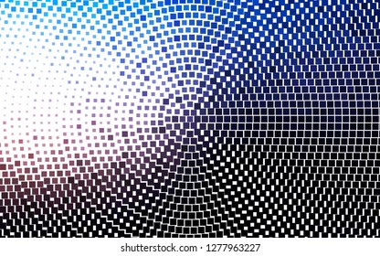 Light Pink, Blue vector texture in rectangular style. Decorative design in abstract style with rectangles. Pattern for busines ad, booklets, leaflets
