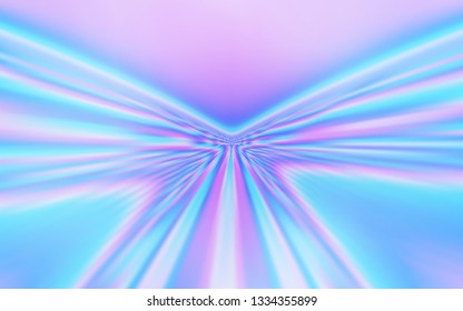 Light Pink, Blue vector texture with bent lines. A completely new colorful illustration in simple style. Template for cell phone screens.