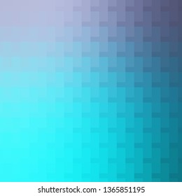 Light Pink, Blue vector texture in rectangular style. Rectangles with colorful gradient on abstract background. Template for cellphones.