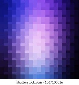 Light Pink, Blue vector texture in rectangular style. New abstract illustration with rectangular shapes. Best design for your ad, poster, banner.