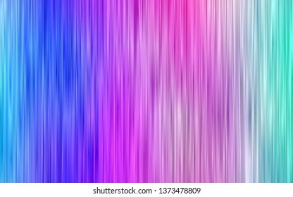 Light Pink, Blue vector texture with colored lines. Modern geometrical abstract illustration with staves. Backdrop for TV commercials.