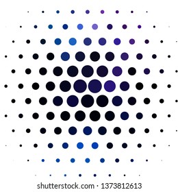 Light Pink, Blue vector texture with circles. Glitter abstract illustration with colorful drops. Pattern for websites, landing pages.