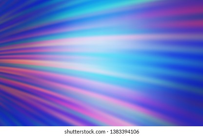 Light Pink, Blue vector texture with wry lines. Colorful illustration in simple style with gradient. Abstract design for your web site.
