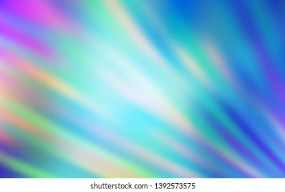 Light Pink, Blue vector texture with colored lines. Glitter abstract illustration with colorful sticks. Pattern for your busines websites.