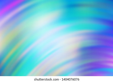 Light Pink, Blue vector texture with bent lines. An elegant bright illustration with gradient. Abstract design for your web site.
