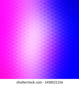 Light Pink, Blue vector texture in rectangular style. Abstract gradient illustration with rectangles. Design for your business promotion.