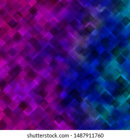 Light Pink, Blue vector texture in rectangular style. Modern design with rectangles in abstract style. Best design for your ad, poster, banner.