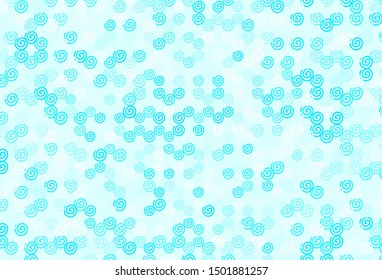 Light Pink, Blue vector texture with curved lines. An elegant bright illustration with gradient. New composition for your brand book.