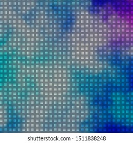Light Pink, Blue vector texture in rectangular style. New abstract illustration with rectangular shapes. Template for cellphones.