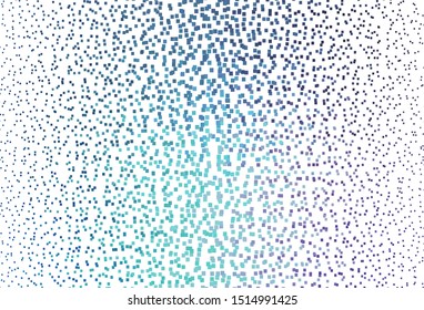 Light Pink, Blue vector texture in rectangular style. Beautiful illustration with rectangles and squares. Smart design for your business advert.
