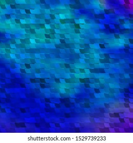 Light Pink, Blue vector texture in rectangular style. Abstract gradient illustration with colorful rectangles. Design for your business promotion.
