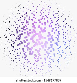 Light Pink, Blue vector texture in rectangular style. Modern design with rectangles in abstract style. Best design for your ad, poster, banner.