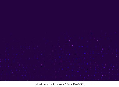 Light Pink, Blue vector texture with rectangular style. Decorative design in abstract style with rectangles. Pattern for websites, landing pages.