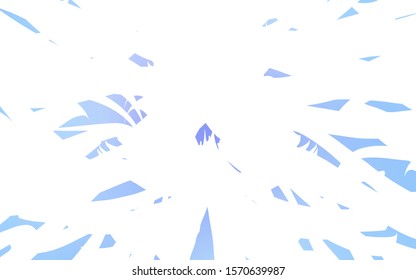 Light Pink, Blue vector texture with colored lines. Lines on blurred abstract background with gradient. Pattern for ads, posters, banners.