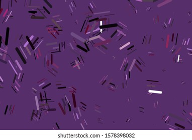 Light Pink, Blue vector texture with colorful lines. Modern geometrical abstract illustration with staves. Pattern for websites, landing pages.