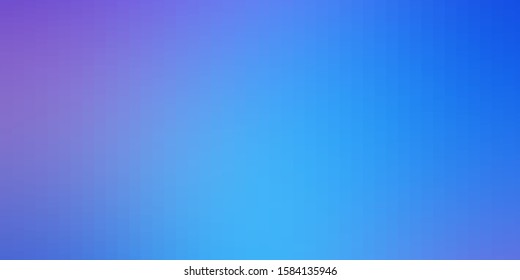 Light Pink, Blue vector texture in rectangular style. Abstract gradient illustration with colorful rectangles. Pattern for commercials, ads.